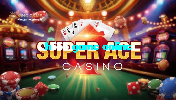 h555 game online casino presented on mobile device in Pakistan with slots and live games