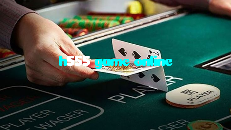 h555 game online casino presented on mobile device in Pakistan with slots and live games
